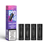 Elf Bar 4 in 1 Replacement Pre-Filled Flavour Pods 4 Pack 20mg