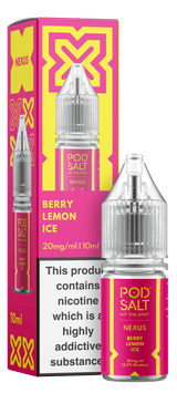 Berry Lemon Ice NEXUS E-Liquid Nicotine Salt By Pod Salt 10ml