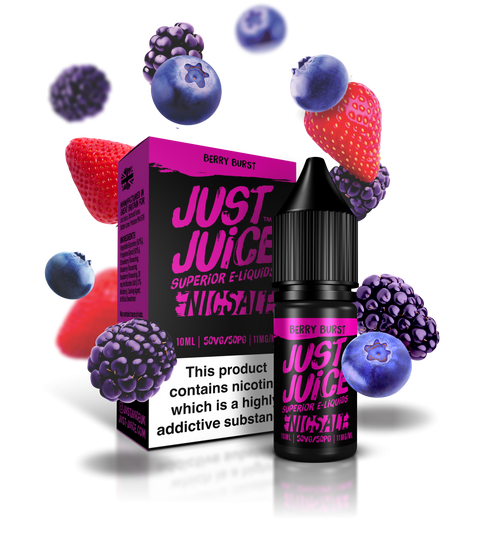 Berry Burst E-Liquid Nicotine Salt By Just Juice 10ml