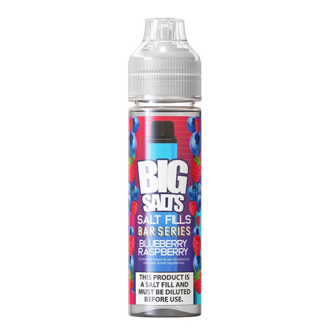 Blueberry Raspberry E-Liquid Salt fill By Big Salts 30ml/60ml - Nic Salt Shots Included