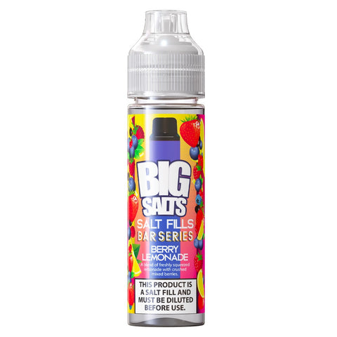 Berry Lemonade E-Liquid Salt fill By Big Salts 30ml/60ml - Nic Salt Shots Included