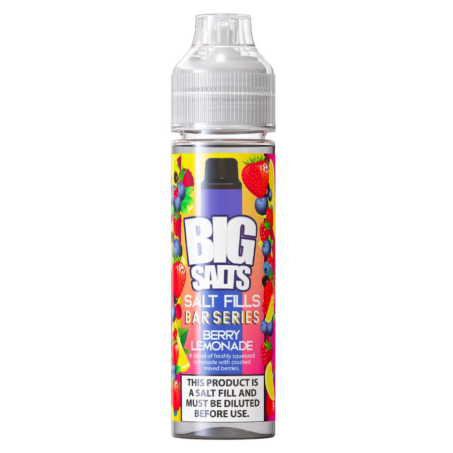 Berry Lemonade E-Liquid Salt fill By Big Salts 30ml/60ml - Nic Salt Shots Included