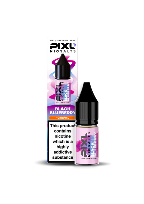 Black Blueberry E-Liquid Nicotine Salt By Pixl 10ml