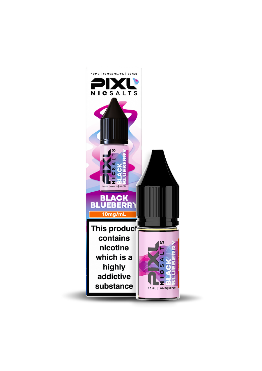 Black Blueberry E-Liquid Nicotine Salt By Pixl 10ml