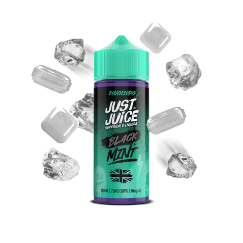 Black Mint E-Liquid Shortfill By Just Juice 100ml