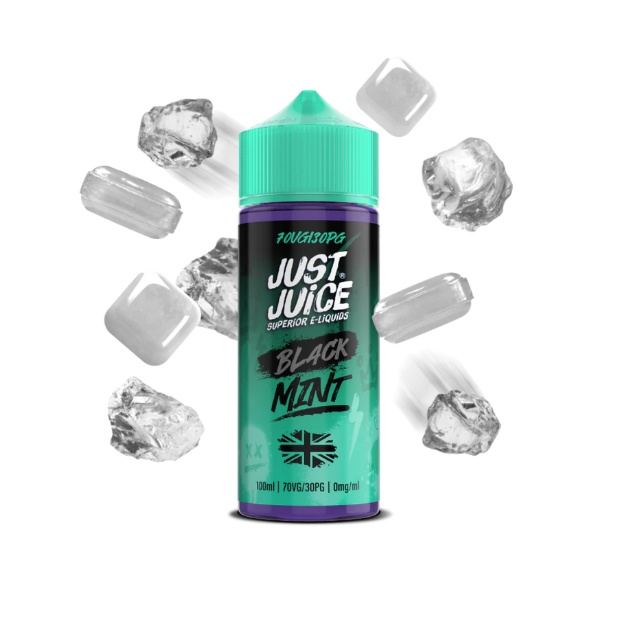 Black Mint E-Liquid Shortfill By Just Juice 100ml