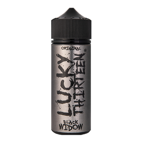 Black Widow E-Liquid Shortfill By Lucky Thirteen 100ml