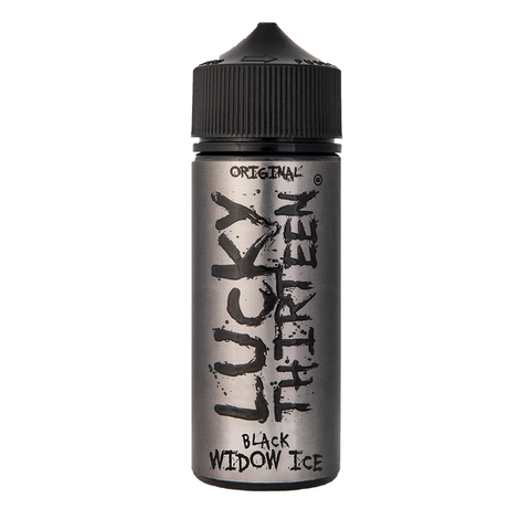Black Widow Ice E-Liquid Shortfill By Lucky Thirteen 100ml