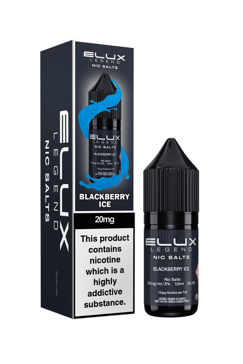 Blackberry Ice E-Liquid Nicotine Salt By Elux Legend 10ml