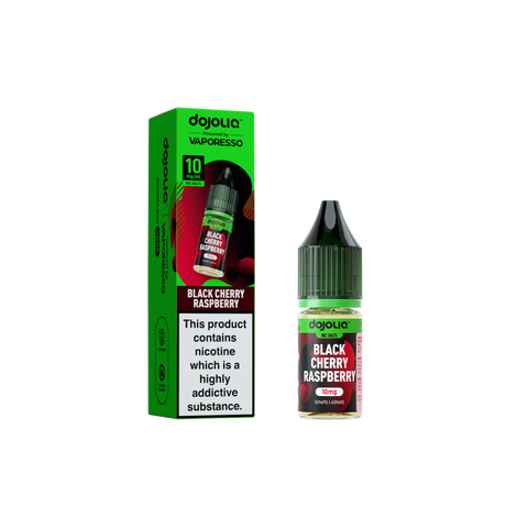 Black Cherry Raspberry DOJOLIQ E-Liquid Nicotine Salt By Vaporesso 10ml