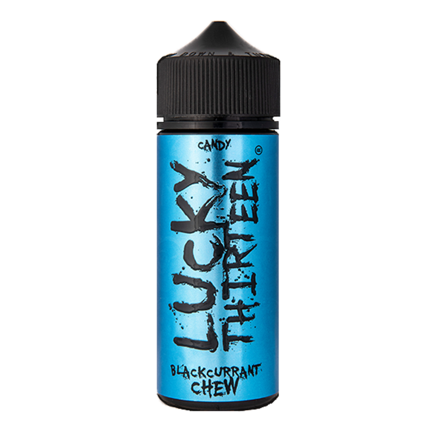 Blackcurrant Chew E-Liquid Shortfill By Lucky Thirteen 100ml
