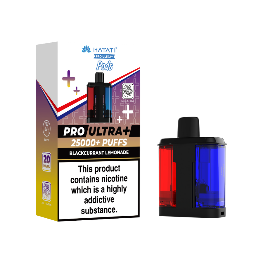 Hayati PRO ULTRA 25000+ Replacement E-Liquid Pods