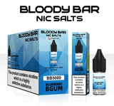 Blueberry Bgum E-Liquid Nicotine Salt By Bloody Bar 10ml