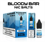 Blueberry Bgum E-Liquid Nicotine Salt By Bloody Bar 10ml