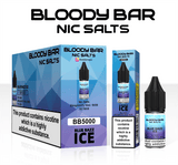 Blue Razz Ice E-Liquid Nicotine Salt By Bloody Bar 10ml