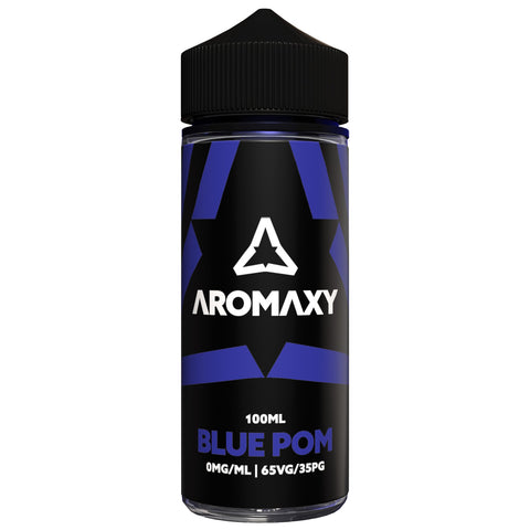 Blue Pom E-Liquid Shortfill By Aromaxy 100ml