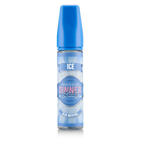 Blue Menthol E-Liquid Shortfill By Dinner Lady Ice 50ml