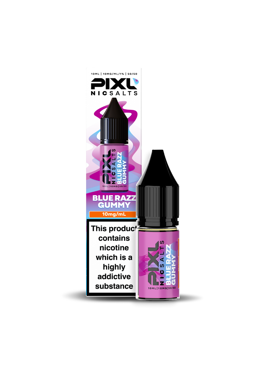 Blue Razz Gummy E-Liquid Nicotine Salt By Pixl 10ml