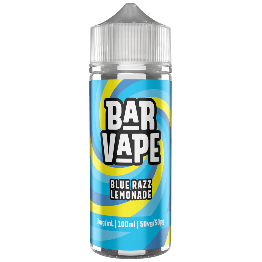Blue Razz Lemonade E-Liquid Shortfill By Bar Vape 100ml