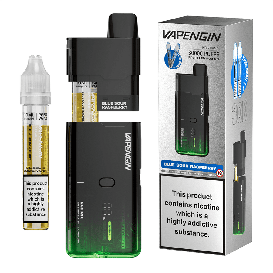 Vapengin Martian X 30k Lite Pre-Filled Pod Kit 20mg