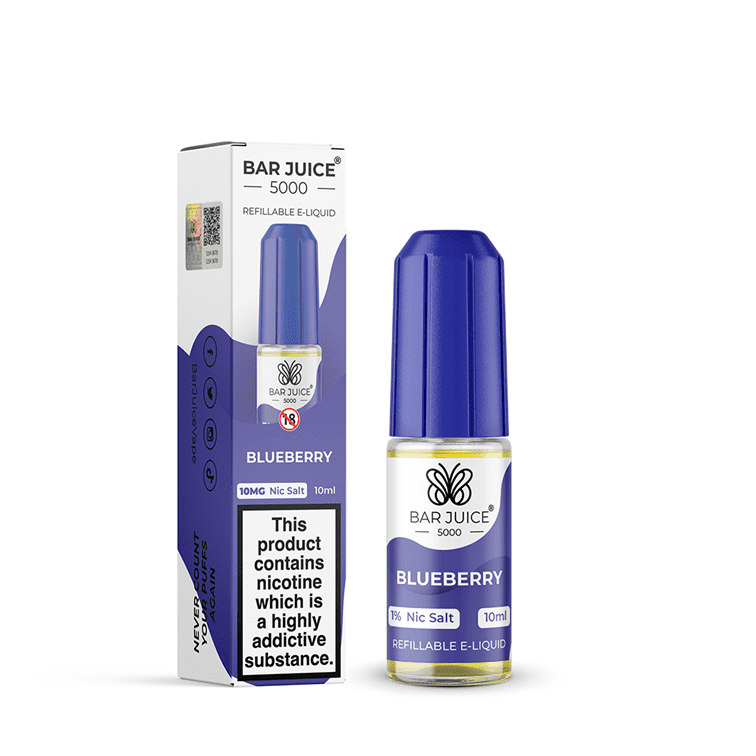 Blueberry E-Liquid Nicotine Salt By Bar Juice 10ml