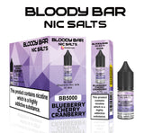 Blueberry Cherry Cranberry E-Liquid Nicotine Salt By Bloody Bar 10ml