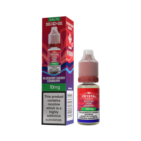 Blueberry Cherry Cranberry E-Liquid Nicotine Salt By SKE Crystal V2 10ml