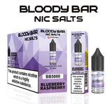 Blueberry Raspberry E-Liquid Nicotine Salt By Bloody Bar 10ml