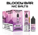 Blueberry Sour Raspberry E-Liquid Nicotine Salt By Bloody Bar 10ml