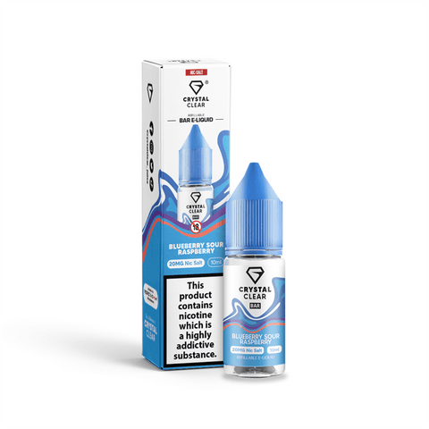 Blueberry Sour Raspberry Nic Salt Crystal Clear