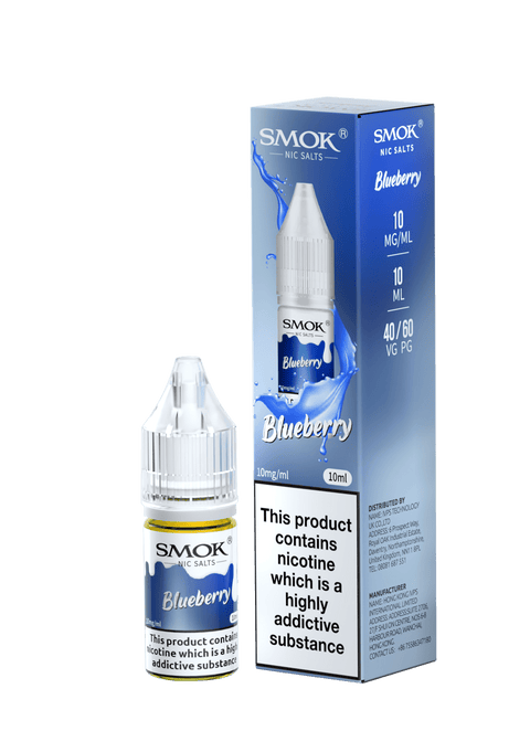 Blueberry E-Liquid Nicotine Salt By Smok 10ml