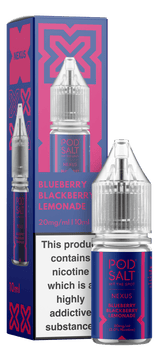 Blueberry Blackberry Lemonade NEXUS E-Liquid Nicotine Salt By Pod Salt 10ml