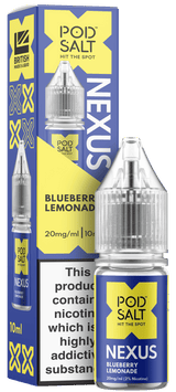 Blueberry Lemonade NEXUS E-Liquid Nicotine Salt By Pod Salt 10ml