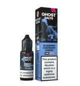 Blueberry Raspberry Cranberry GHOST SALTS E-Liquid Nicotine Salt By Vapes Bars 10ml