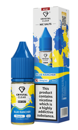 Blue Rancher E-Liquid Nicotine Bar Salt By Crystal Clear 10ml