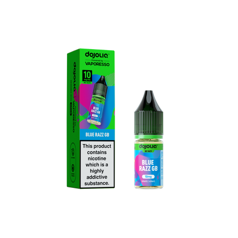 Blue Razz GB DOJOLIQ E-Liquid Nicotine Salt By Vaporesso 10ml
