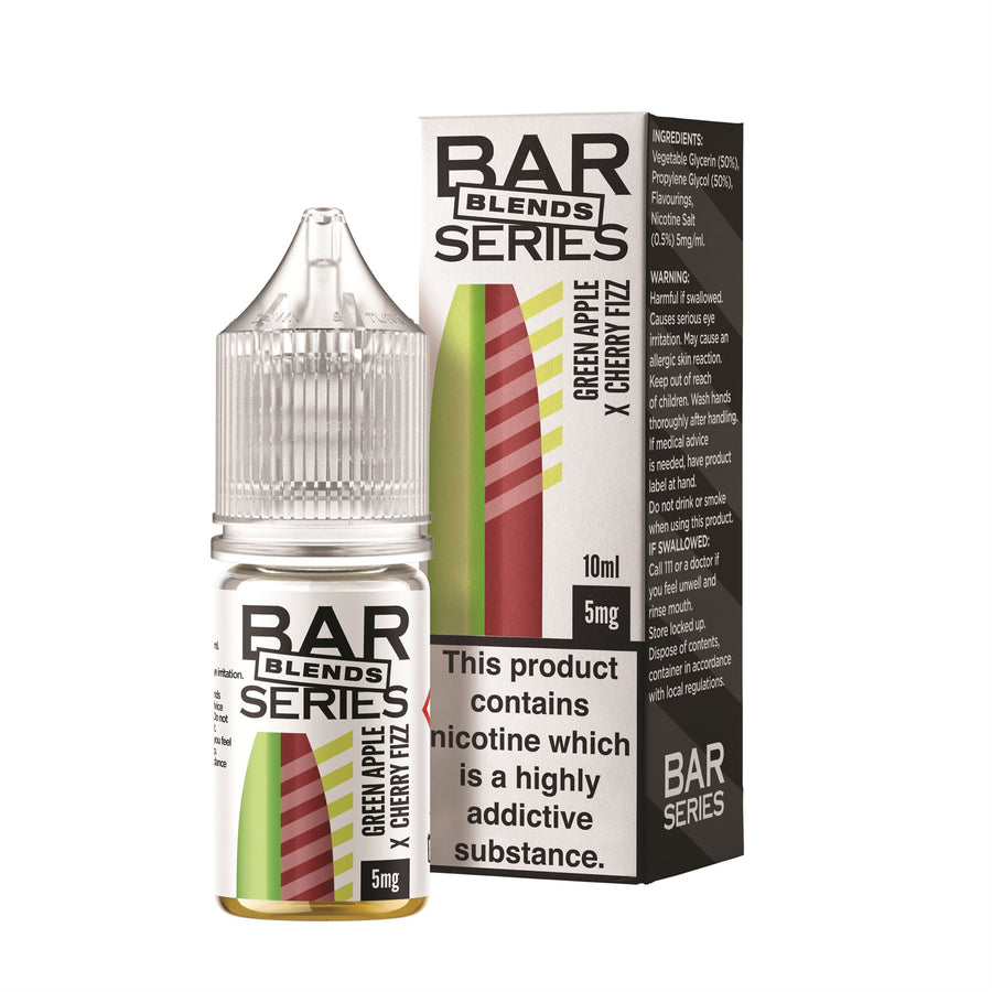 Green Apple x Cherry Fizz Blends Nicotine Salt E-Liquid By Bar Series 10ml