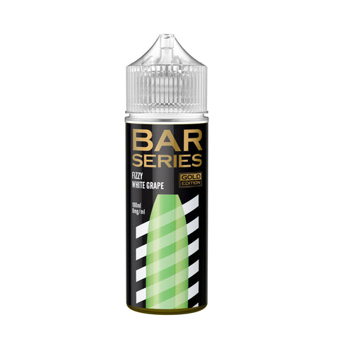 Fizzy White Grape GOLD EDITION E-Liquid Shortfill By Bar Series 100ml