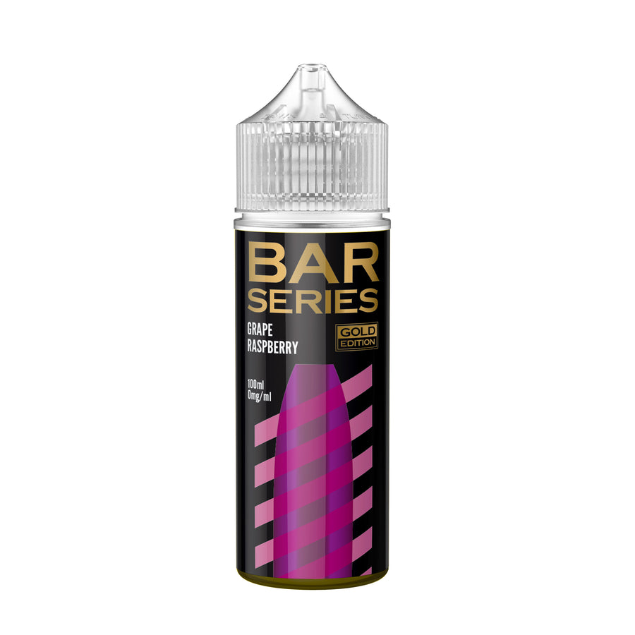 Grape Raspberry GOLD EDITION E-Liquid Shortfill By Bar Series 100ml