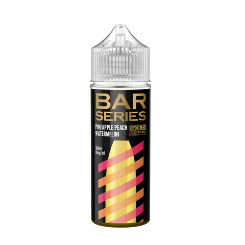 Pineapple Peach Watermelon GOLD EDITION E-Liquid Shortfill By Bar Series 100ml