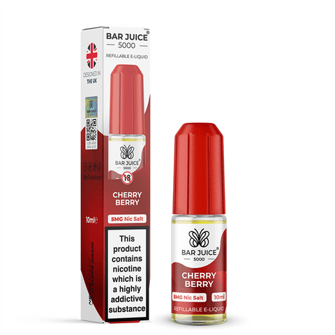 Cherry Berry E-Liquid Nicotine Salt By Bar Juice 10ml