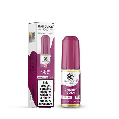 Cherry Cola E-Liquid Nicotine Salt By Bar Juice 10ml