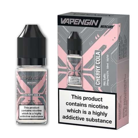 Cherry Cola Mercury E-Liquid Nicotine Salt By Vapengin 10ml