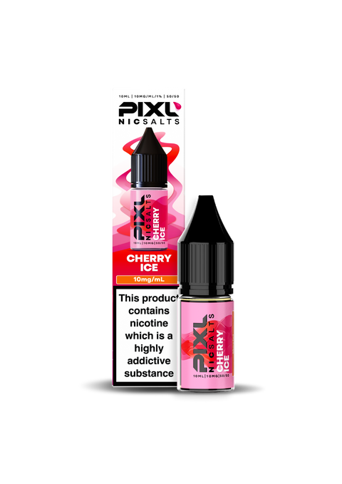 Cherry Ice E-Liquid Nicotine Salt By Pixl 10ml