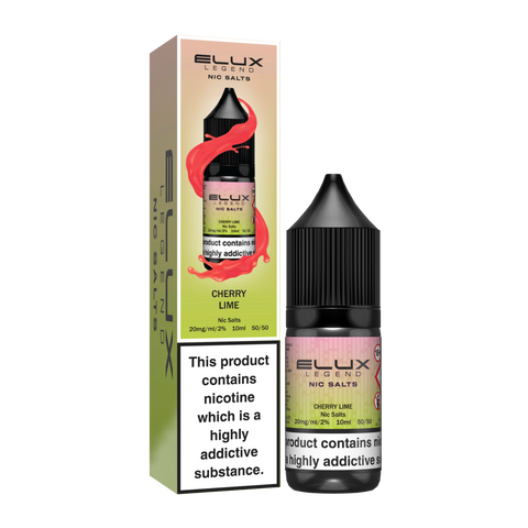 Cherry Lime E-Liquid Nicotine Salt By Elux Legend 10ml