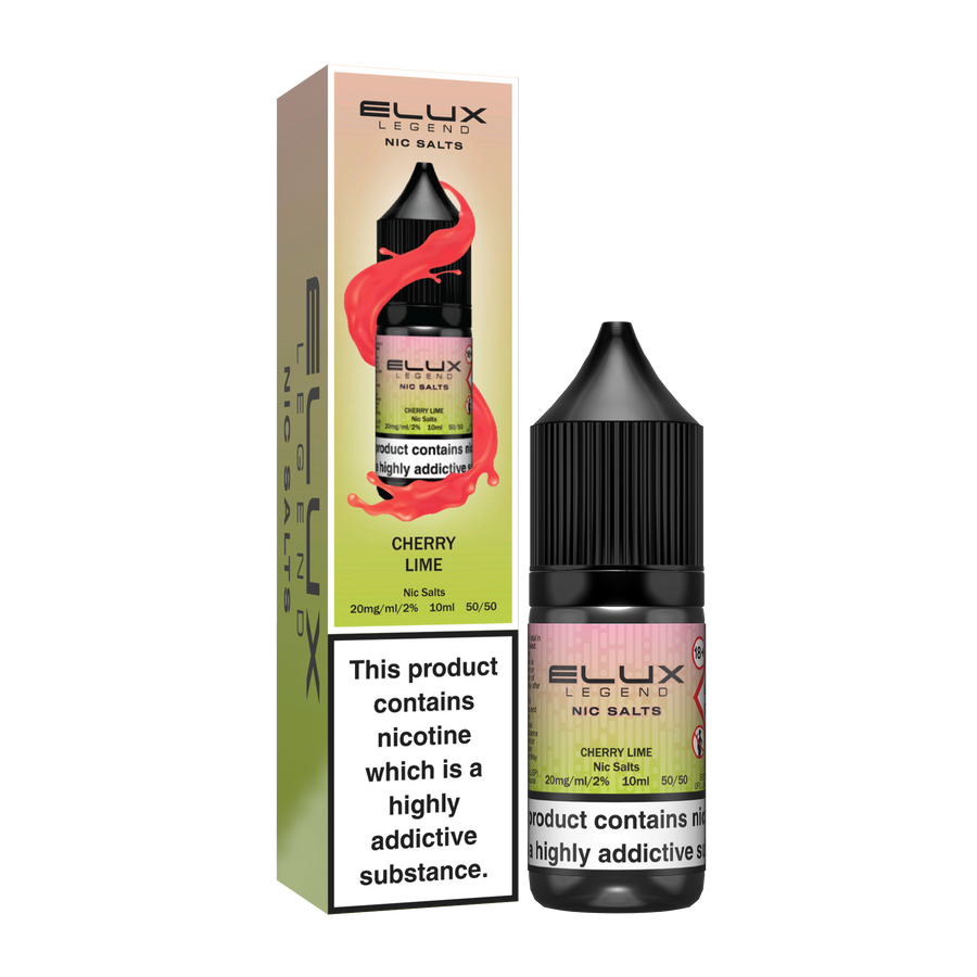 Cherry Lime E-Liquid Nicotine Salt By Elux Legend 10ml