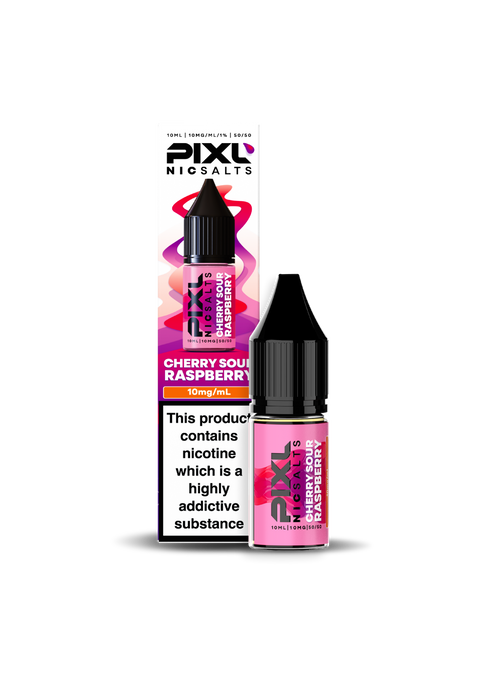 Cherry Sour Raspberry E-Liquid Nicotine Salt By Pixl 10ml