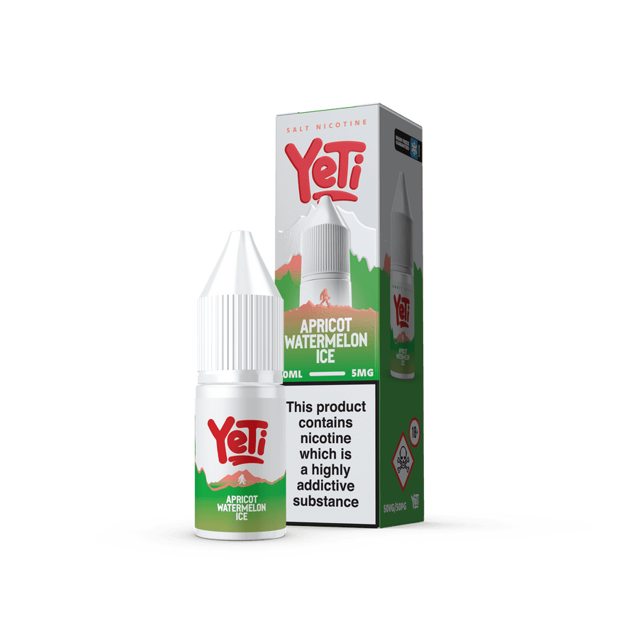 Apricot Watermelon Ice SUMMIT Series E-Liquid Nicotine Salt By Yeti 10ml