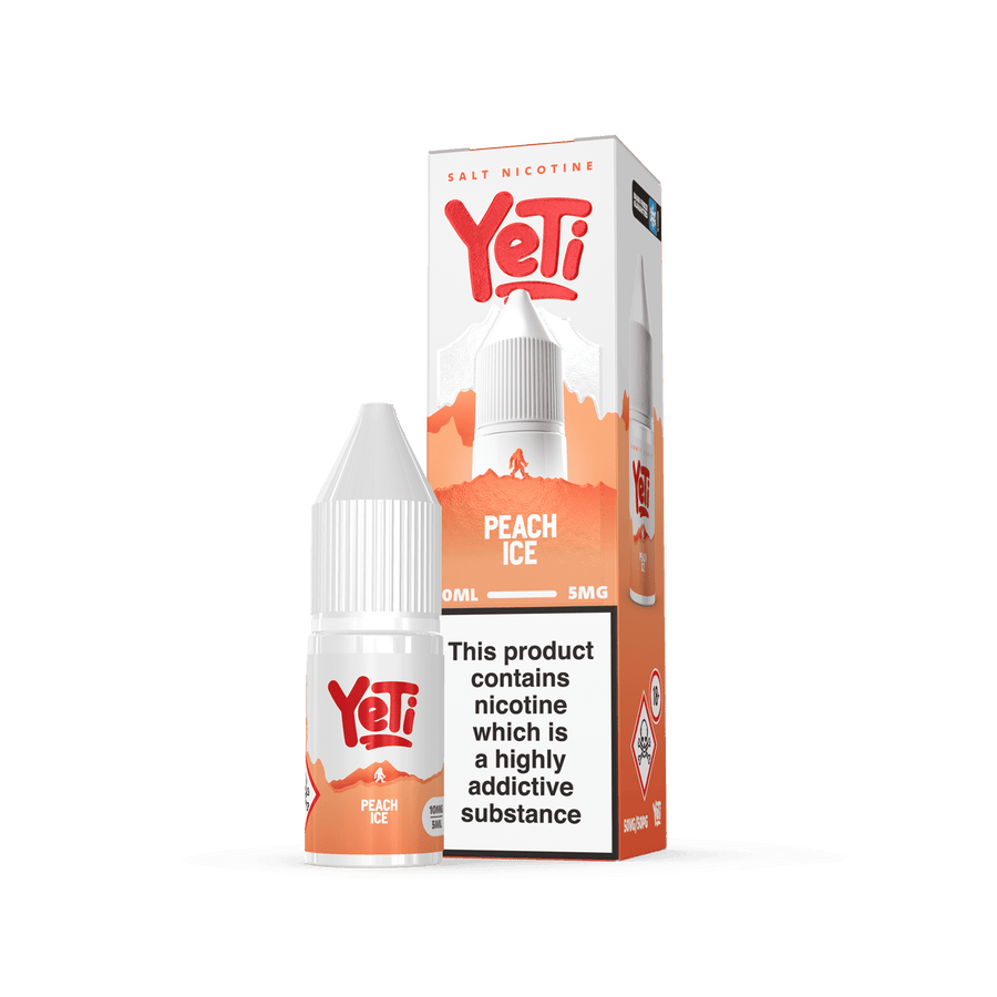 Peach Ice SUMMIT Series E-Liquid Nicotine Salt By Yeti 10ml