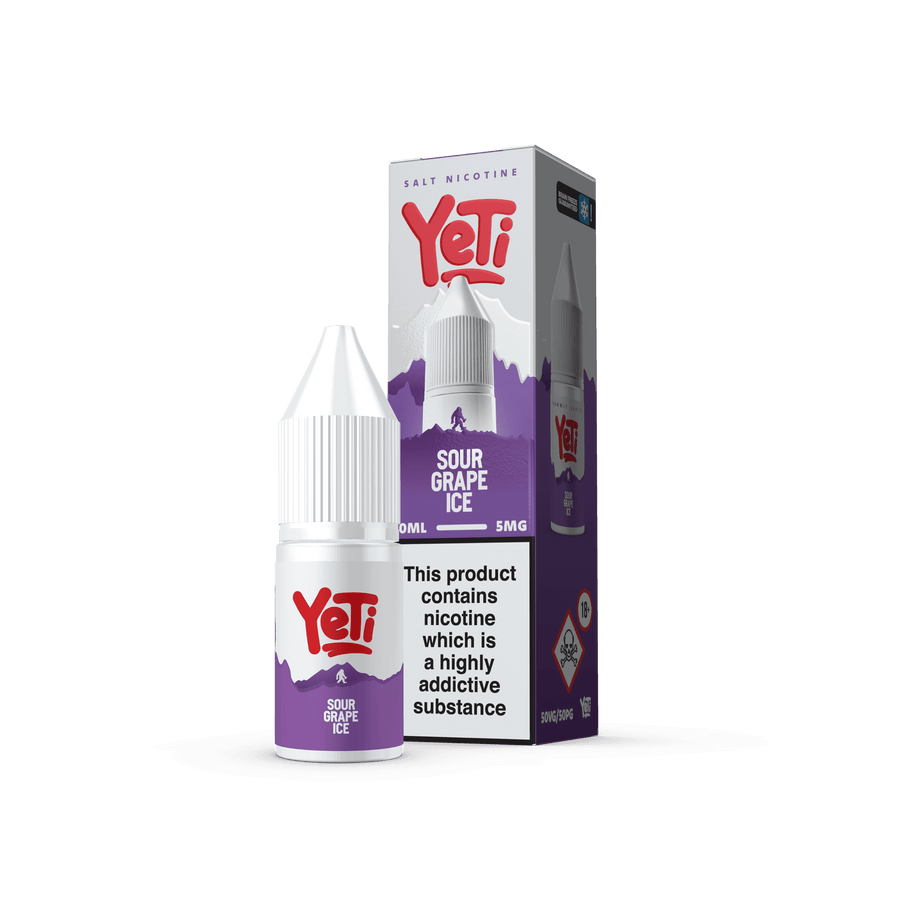 Sour Grape Ice SUMMIT Series E-Liquid Nicotine Salt By Yeti 10ml